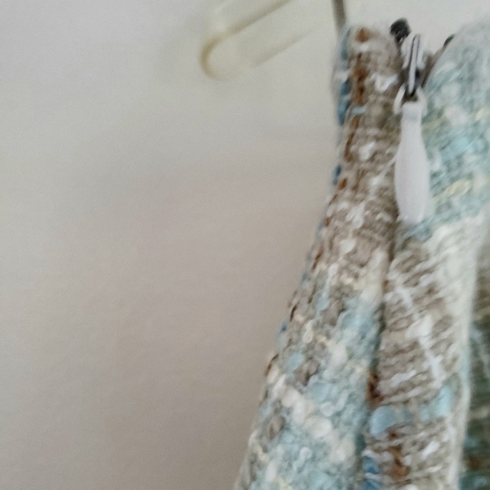 Women's flared Merona plaid pastel skirt, size 8 - Picture 4 of 6